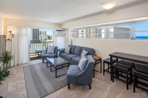 Ocean View from Lanais-2 Blocks to Waikiki Beach - Free Parking